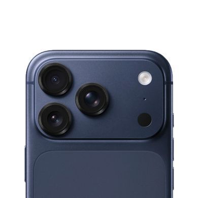 Защитное стекло Metal Classic на камеру для iPhone 17 PRO | 17 PRO MAX Black