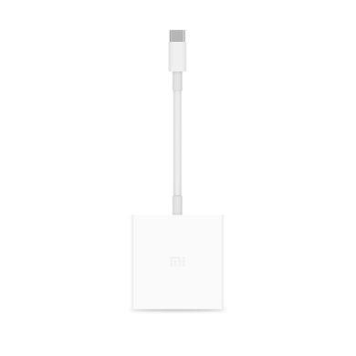 Перехідник для Macbook USB-C хаб Xiaomi White купити