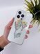 Чохол прозорий Print Leaves для iPhone 6 | 6s Face