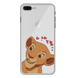 Чехол прозрачный Print Lion King для iPhone 7 Plus | 8 Plus Nala Love Red купить