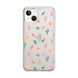 Чехол прозрачный Print Flower для iPhone 17 Yellow