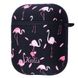Чехол Kutis для AirPods 1 | 2 Black/Pink Flamingos