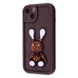 Чехол Pretty Things Case для iPhone 14 Brown Rabbit