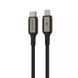 Кабель Proove Dense Metal Type-C to Lightning 27W (1m) Black