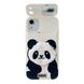 Чехол с закрытой камерой для iPhone XR Panda Biege