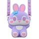 Сумка на плече для дитячого фотоапарату Rabbit 22,7*16,3*6 Purple