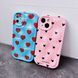 Чохол Candy Heart Case для iPhone 13 PRO MAX Blue/Red