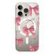 Чехол прозрачный Print Mood swings with MagSafe для iPhone 17 PRO Bow Pink