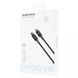 Кабель Proove Dense Metal Type-C to Lightning 27W (1m) Black