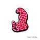 Jibbitz для Crocsі Case Leopard Pink