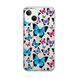 Чехол прозрачный Print Butterfly для iPhone 15 Plus Blue/Pink - ash-mobile.com.ua - фото 1