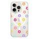 Чохол прозорий Print Flower Color with MagSafe для iPhone 11 PRO Flower rainbow - ash-mobile.com.ua - фото 1