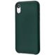 Чохол Leather Case GOOD для iPhone XR Forest Green купити