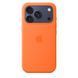 Чехол Silicone Case with MagSafe OEM для iPhone 17 PRO Orange