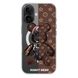 Чехол прозрачный Print Robot Bear with MagSafe для iPhone 16 Brown