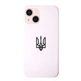 Чехол Silicone Patriot Case для iPhone 13 White - ash-mobile.com.ua - фото 1