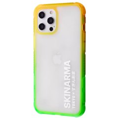 Чехол SkinArma Case Hade Series для iPhone 12 PRO MAX Orange/Green купить