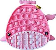 Pop-It іграшка Whale (Кит) Pink купити