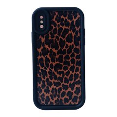 Чохол Africa Leopard для iPhone X | XS Black купити