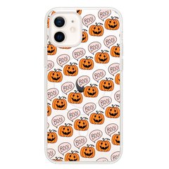 Чохол прозорий Print Halloween with MagSafe для iPhone 11 Pumpkin Orange купити