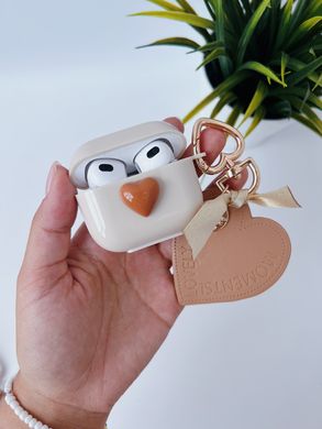 Чохол Moments Lovely для AirPods PRO 2 Biege Bow - ash-mobile.com.ua - фото 3