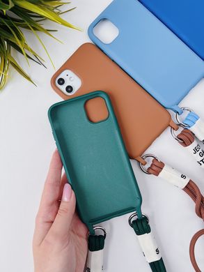 Чохол TPU two straps California Case для iPhone 14 PRO MAX Pistachio - ash-mobile.com.ua - фото 3