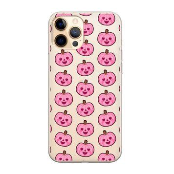 Чохол прозорий Print Halloween для iPhone 15 PRO Pumkin Pink - ash-mobile.com.ua - фото 1