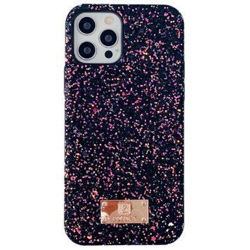 Чехол PULOKA для iPhone 12 PRO MAX Black/Purple - ash-mobile.com.ua - фото 1