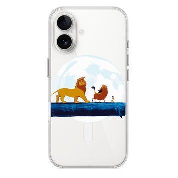 Чехол прозрачный Print Lion King with MagSafe для iPhone 17 Air Friends