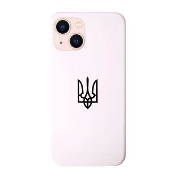 Чохол Silicone Patriot Case для iPhone 14 White - ash-mobile.com.ua - фото 1