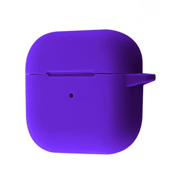 Чехол с микрофиброй для AirPods 1 | 2 Ultraviolet - ash-mobile.com.ua - фото 1