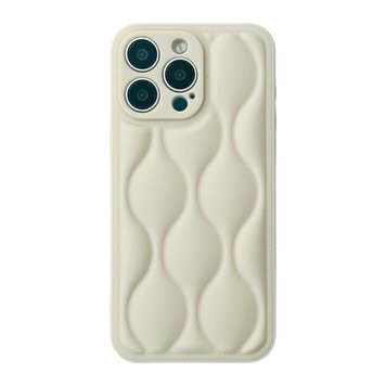 Чохол Silicone Jacket Design Case для iPhone 12 PRO MAX Biege - ash-mobile.com.ua - фото 1