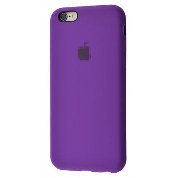 Чехол Silicone Case Full для iPhone 6 | 6s Ultraviolet - ash-mobile.com.ua - фото 1