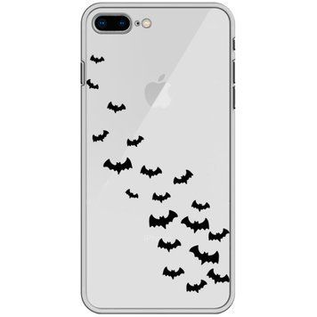 Чохол прозорий Print Halloween для iPhone 7 Plus | 8 Plus Flittermouse - ash-mobile.com.ua - фото 1