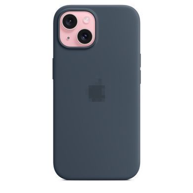 Чехол Silicone Case Full OEM+MagSafe для iPhone 15 Storm Blue - ash-mobile.com.ua - фото 2