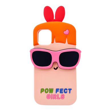 Чохол 3D Pow Girls with Glasses для iPhone 13 Blossom