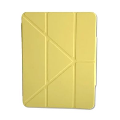 Чехол Logfer Origami Smart New Pencil Groove для iPad Pro 12.9 ( 2018 - 2022 ) Yellow - ash-mobile.com.ua - фото 1