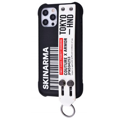 Чохол SkinArma Case Bando Series для iPhone 12 | 12 PRO Black/White купити