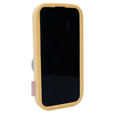 Чохол Greedycat Case для iPhone 15 PRO MAX Yellow Bee - ash-mobile.com.ua - фото 2