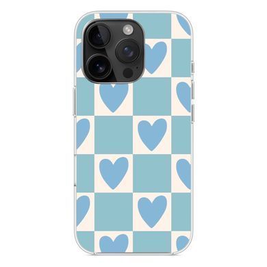 Чехол прозрачный Print Love Kiss with MagSafe для iPhone 16 PRO MAX Love Blue - ash-mobile.com.ua - фото 3