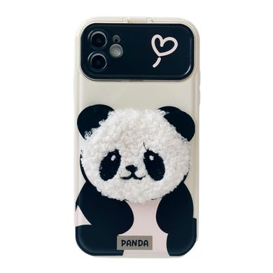 Чохол з закритою камерою для iPhone 11 Panda Biege купити
