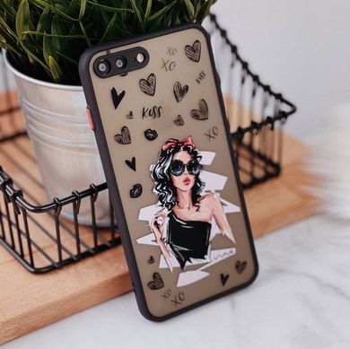Чехол AVENGER Print для iPhone 7 Plus | 8 Plus Two Flowers Glycine - ash-mobile.com.ua - фото 4