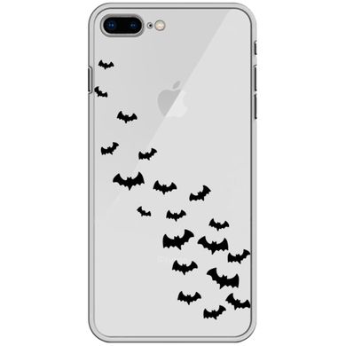 Чохол прозорий Print Halloween для iPhone 7 Plus | 8 Plus Flittermouse купити