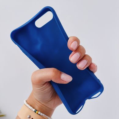 Чохол FULL+CAMERA Textured Matte Case для iPhone 7 Plus | 8 Plus Blue - ash-mobile.com.ua - фото 4