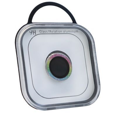 Защитное стекло на камеру Diamonds Lens для iPhone 17 Air Rainbow