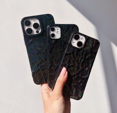 Чохол Crystal Foil Case для iPhone 14 PRO MAX Black - ash-mobile.com.ua - фото 4