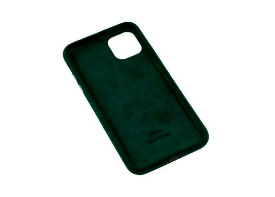 Чохол Alcantara Full для iPhone 12 | 12 PRO Forest Green - ash-mobile.com.ua - фото 2