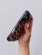 Чохол Leopard spots для iPhone 16 Brown
