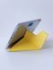 Чехол Logfer Origami Smart New Pencil Groove для iPad Pro 12.9 (2018 - 2022) Yellow
