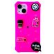 Чохол Crocsі Case + 3шт Jibbitz для iPhone 11 PRO Electrik Pink